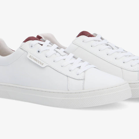 Sparkle Sneaker - White/Burgundy - Image principale