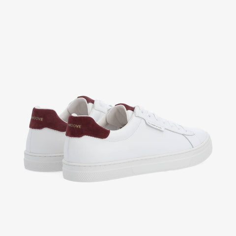Sparkle Sneaker - Blanc/Bordeaux - Image principale