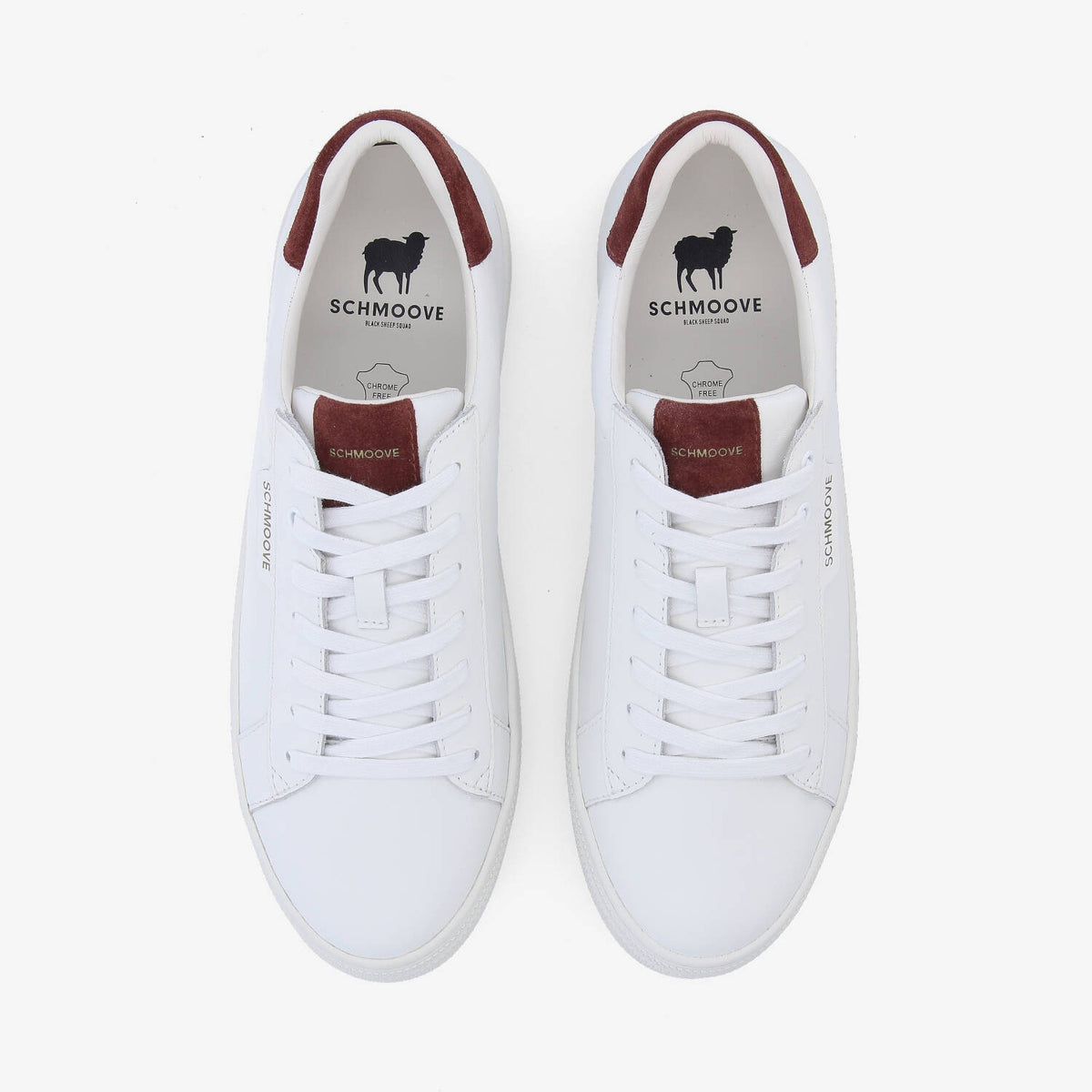Sparkle Sneaker - White/Burgundy