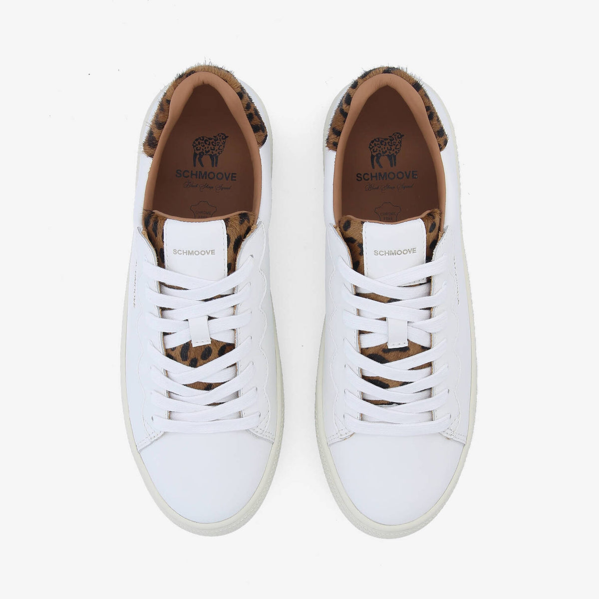 Sparkle Wave - Blanc/Marron