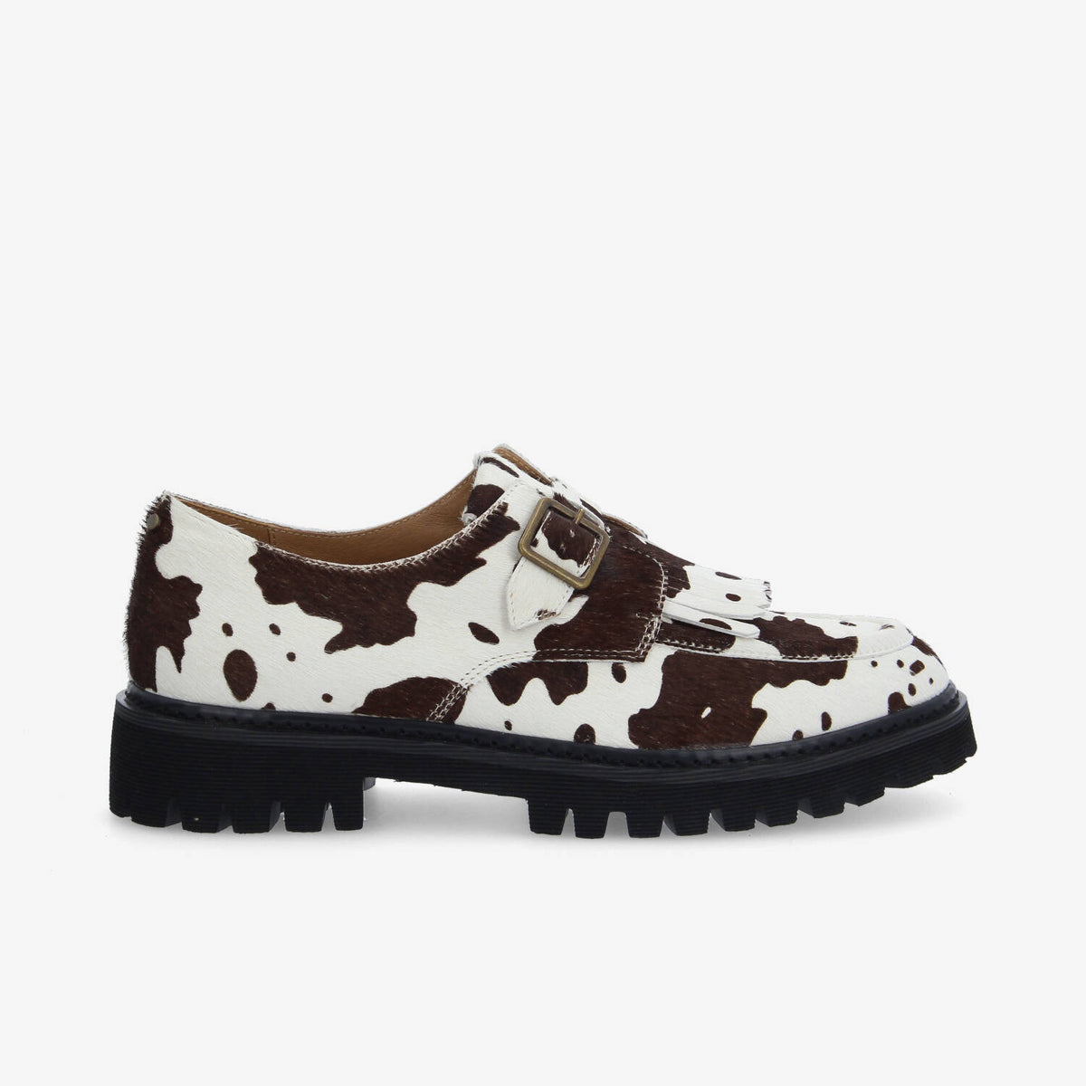 Mysen Buckle -  Blanc/Marron