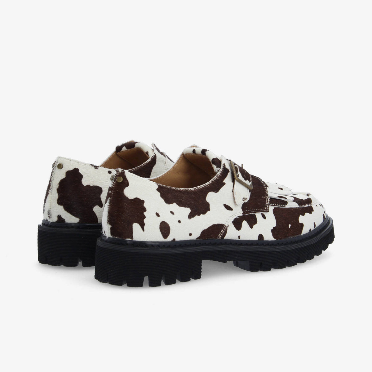 Mysen Buckle -  Blanc/Marron
