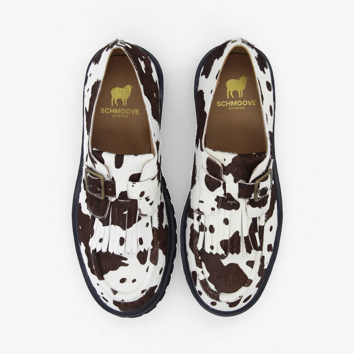 Mysen Buckle -  Blanc/Marron