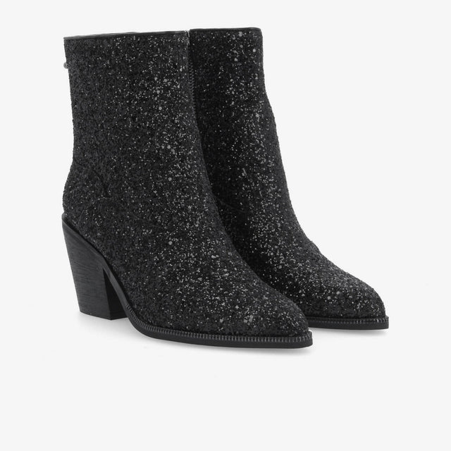 Leonie Zip Boots - Black - Image principale