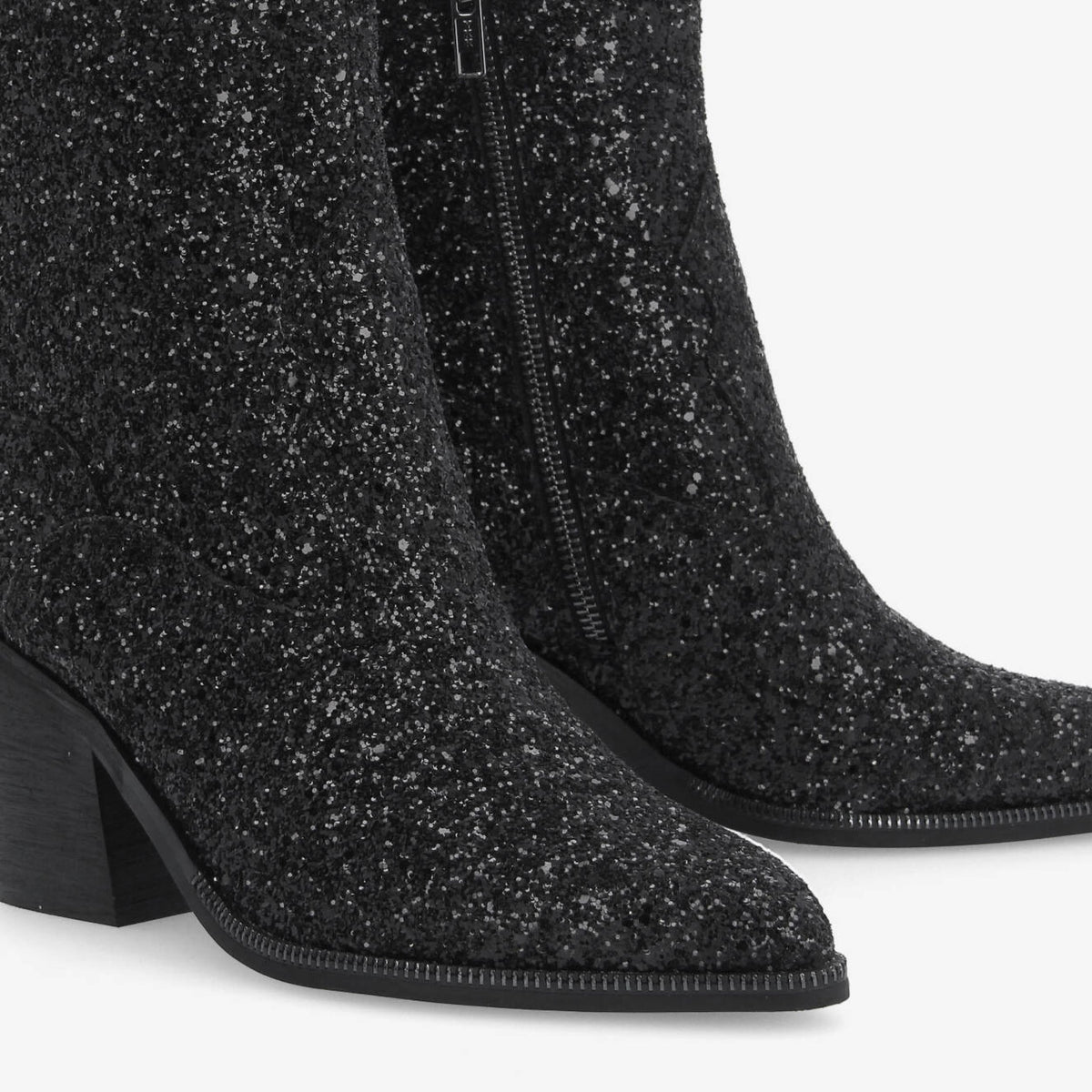 Leonie Zip Boots - Black