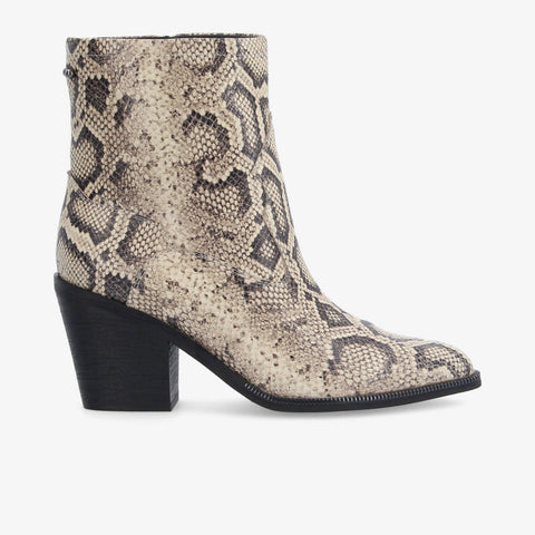 Leonie Zip Boots - Beige - Image principale