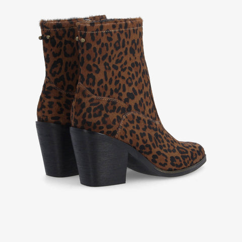 Leonie Zip Boots - Brown - Image principale