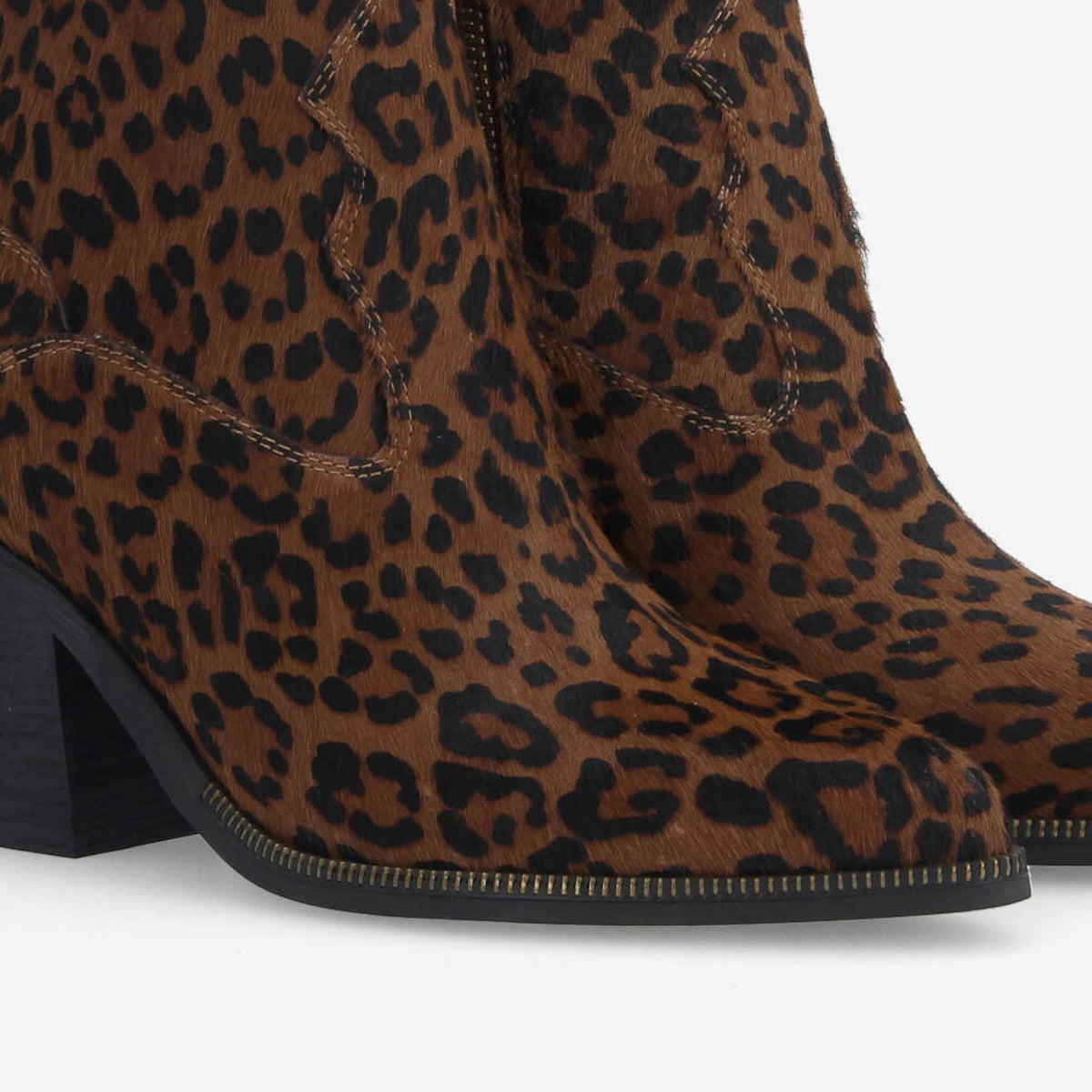 Leonie Zip Boots - Marron