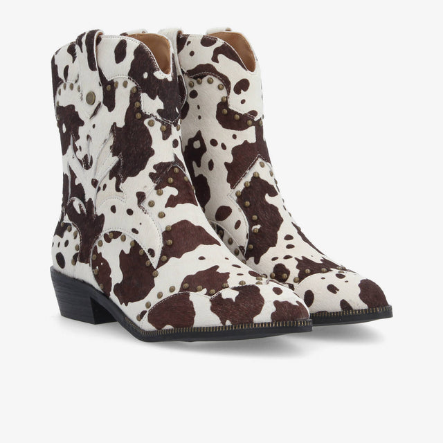 Maia Boots - Brown/White - Image principale