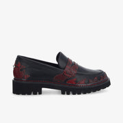 Mysen Loafer Flames - Noir