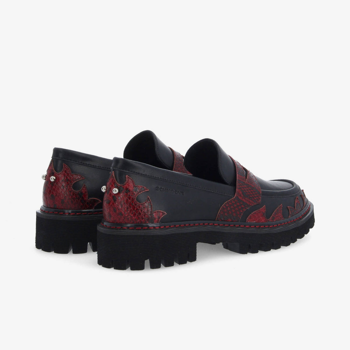 Mysen Loafer Flames - Noir