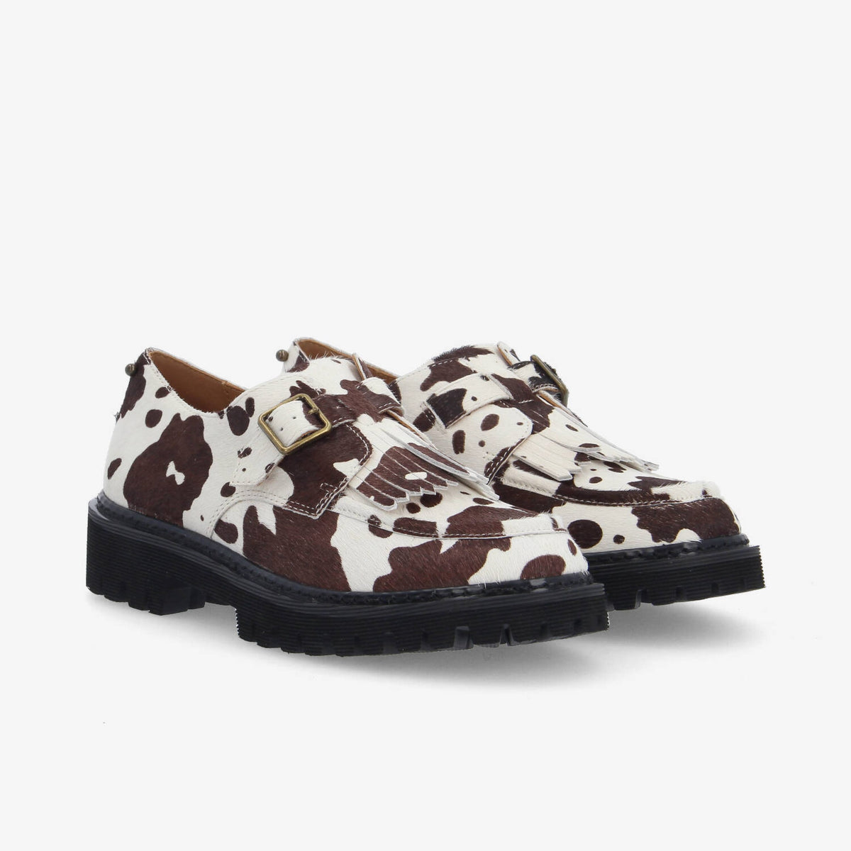 Mysen Buckle - Blanc/Marron