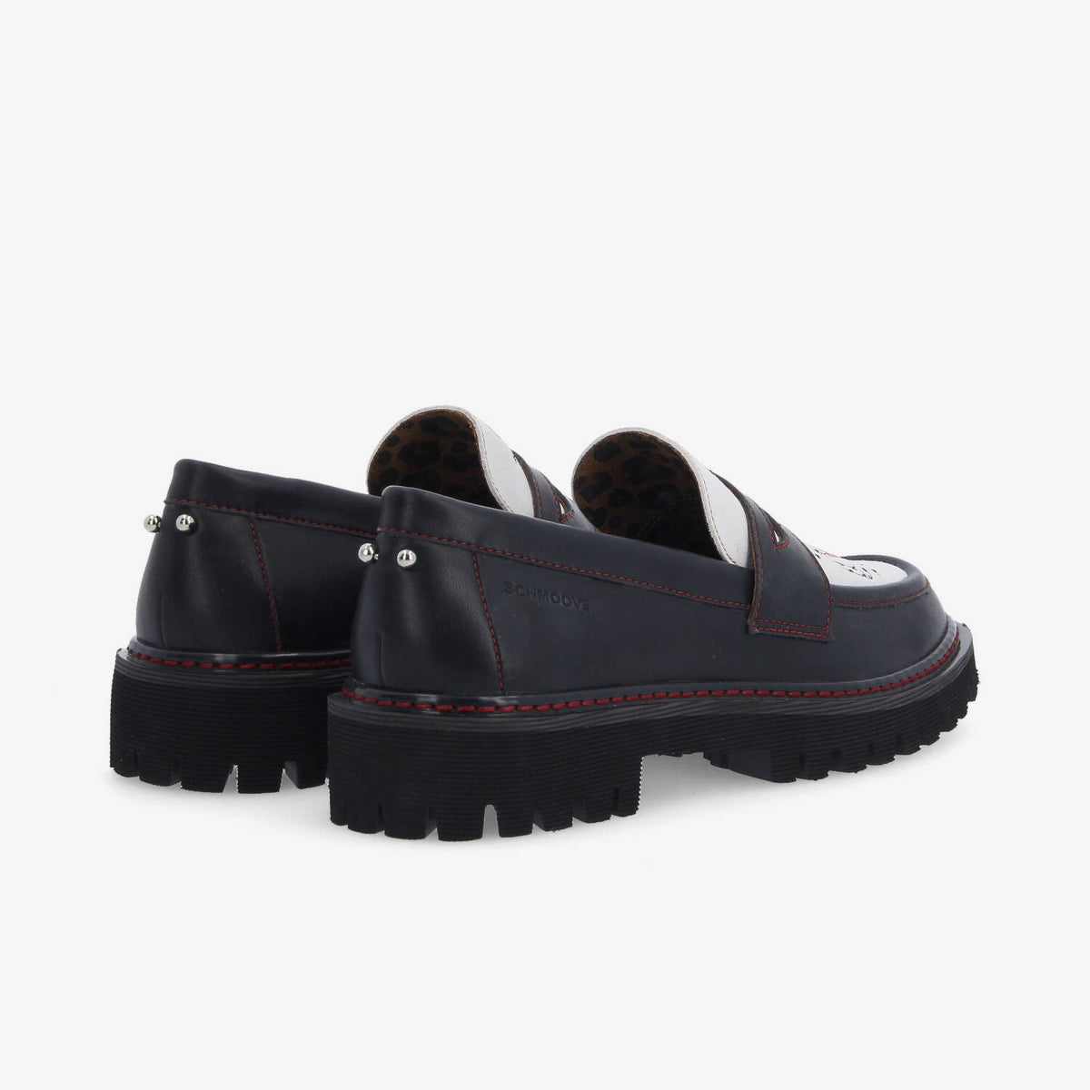 Mysen Loafer - Noir/Blanc
