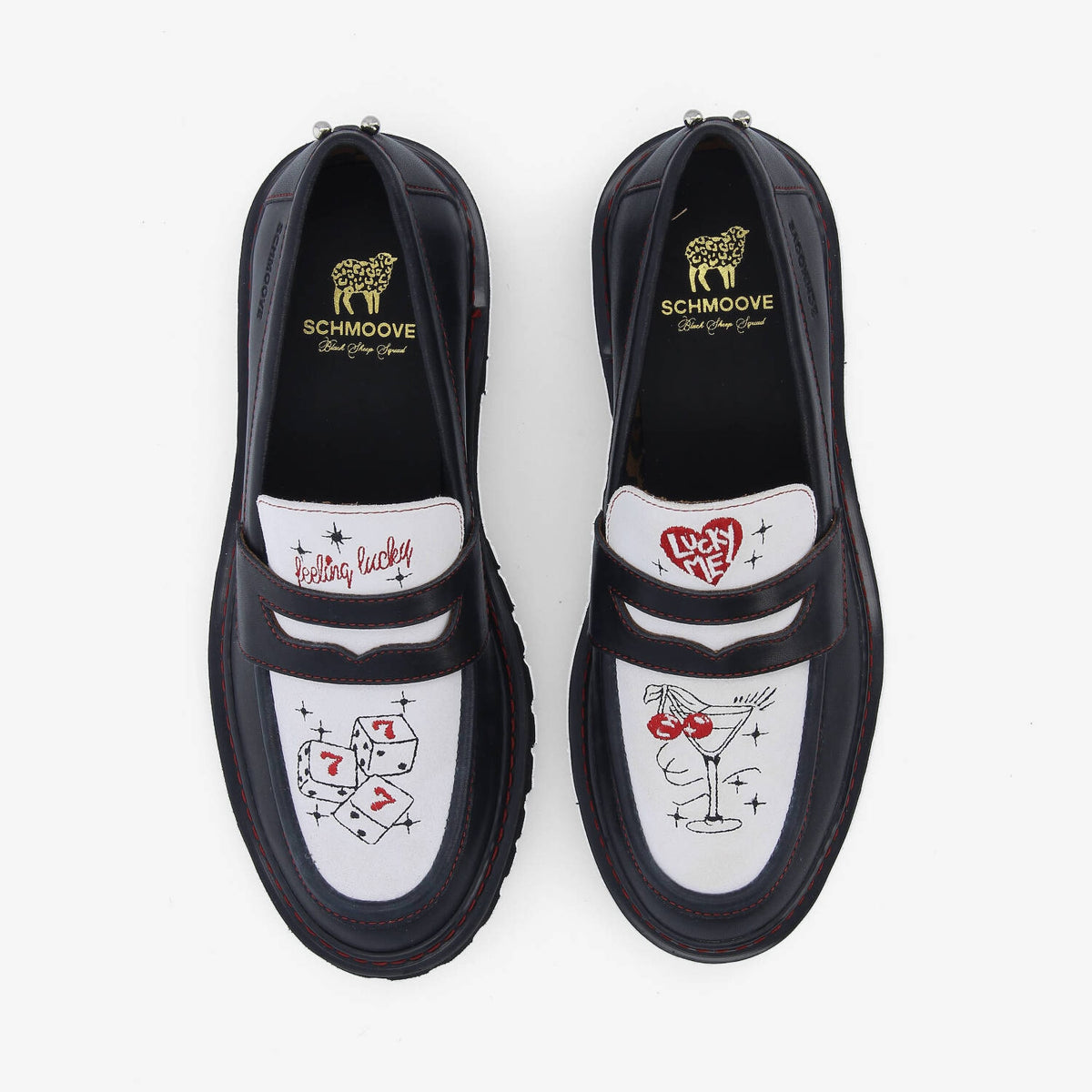 Mysen Loafer - Noir/Blanc