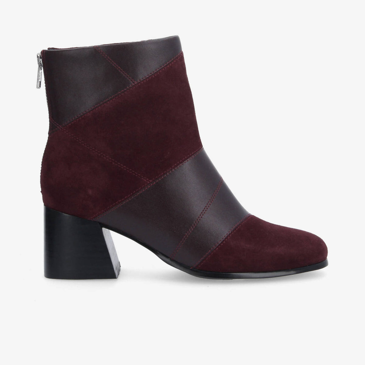 Skara Patch Boots - Rouge