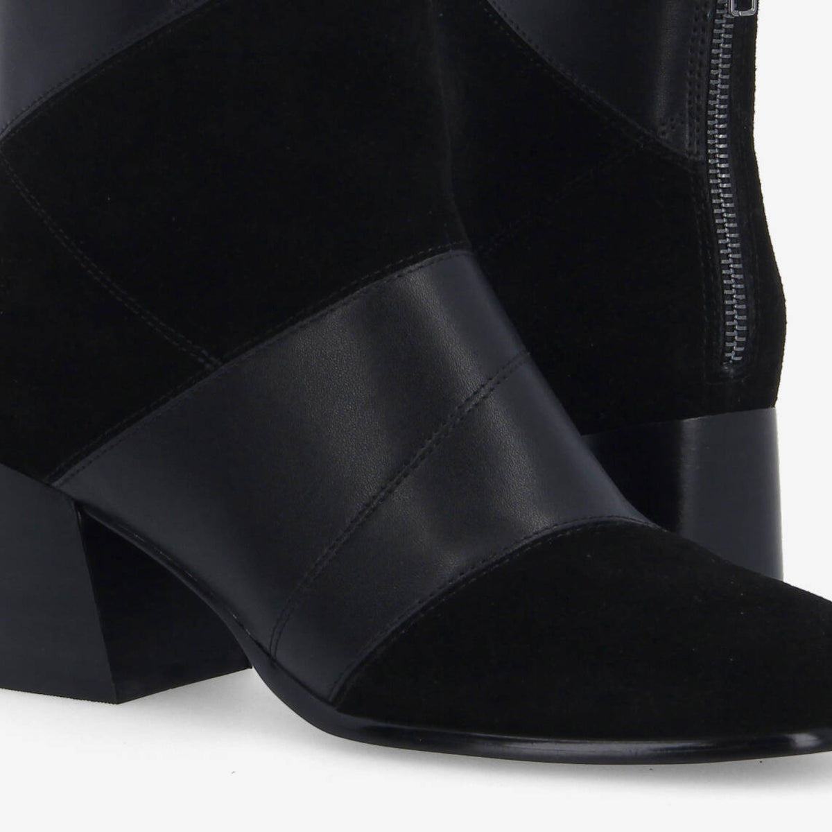Skara Patch Boots - Noir