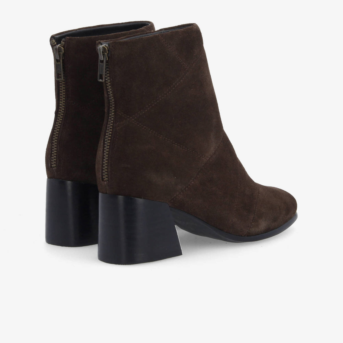 Skara Patch Boots - Marron Foncé