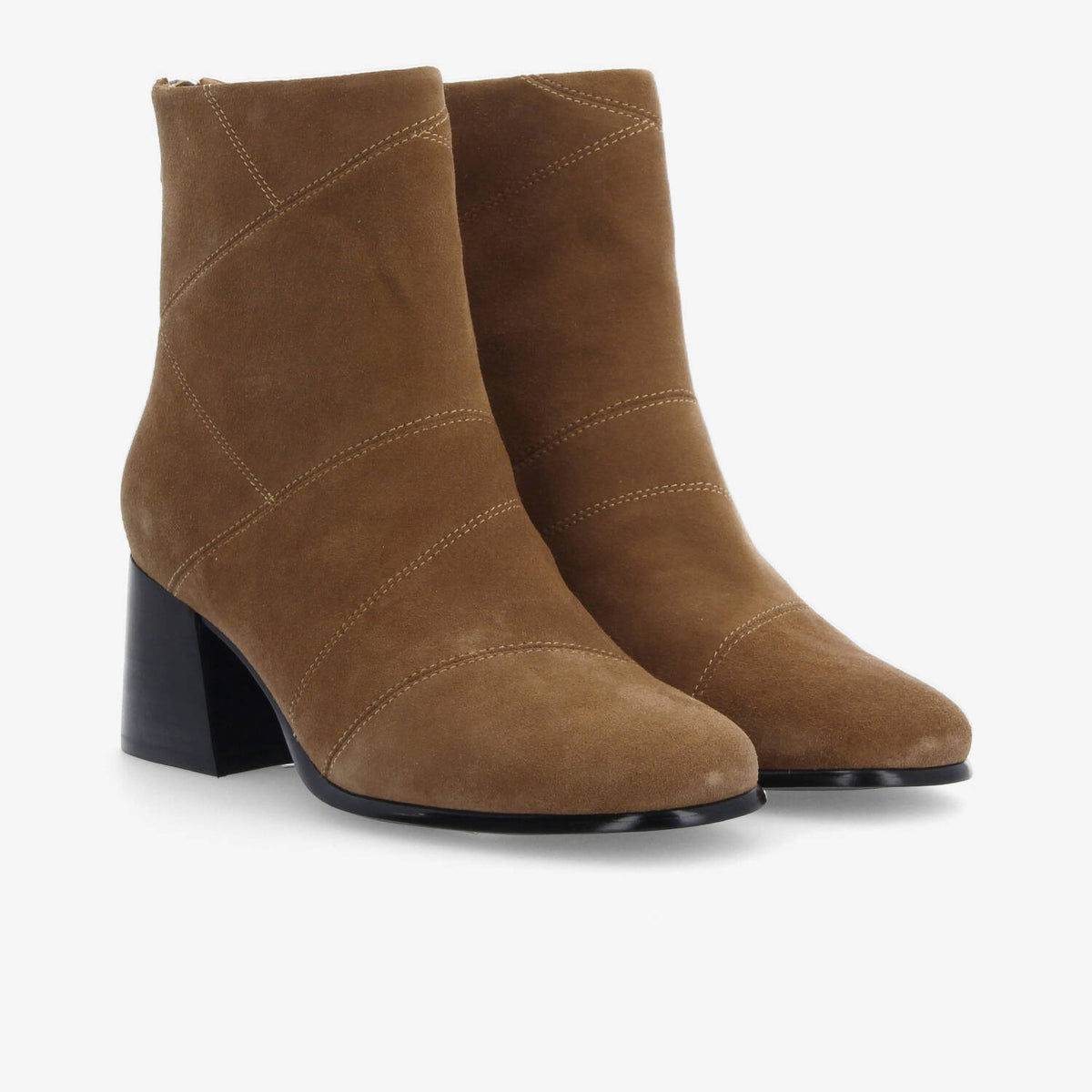 Skara Patch Boots - Marron