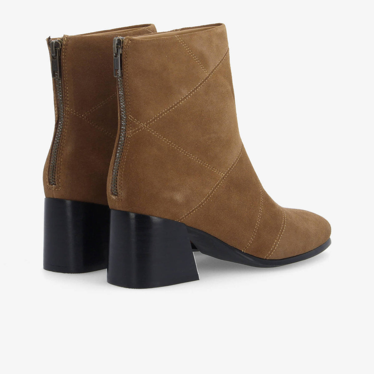 Skara Patch Boots - Marron