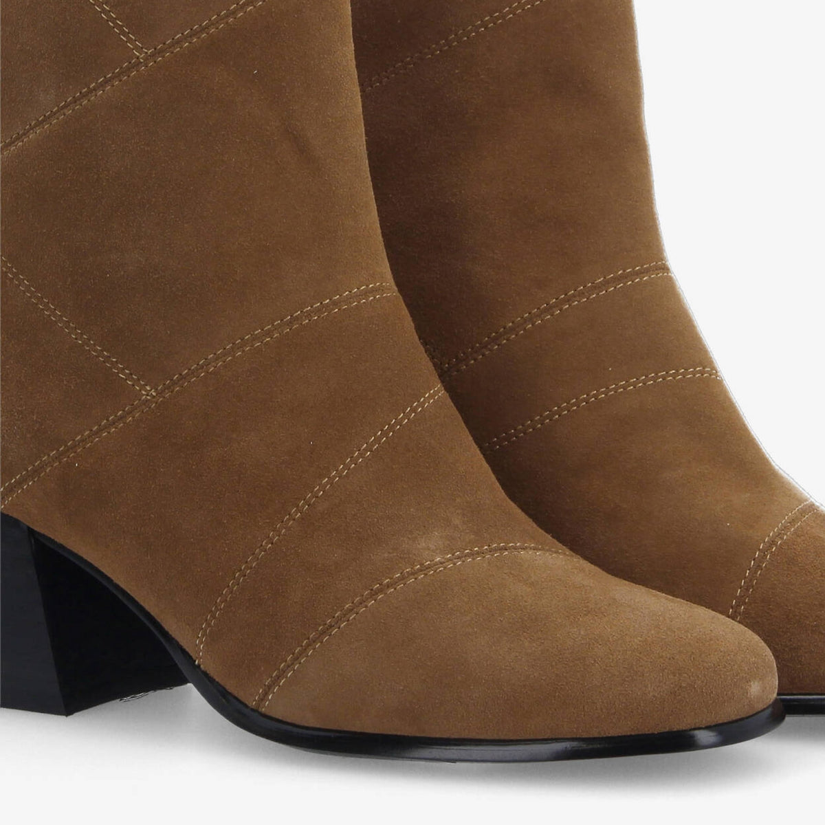Skara Patch Boots - Marron